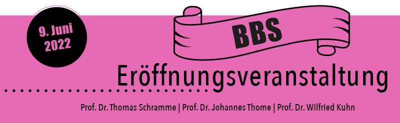 Berlin Brain Summit Eröffnungsveranstaltung - Prof. Dr. T. Schramme, Prof. Dr. J. Thome, Prof.Dr. W. Kuhn